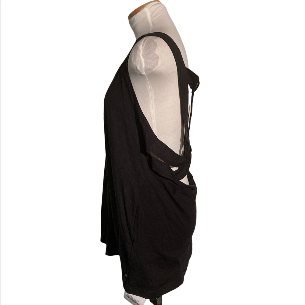 Fabletics Lauren Black Tank Strappy Back Size XXL - Picture 4 of 8